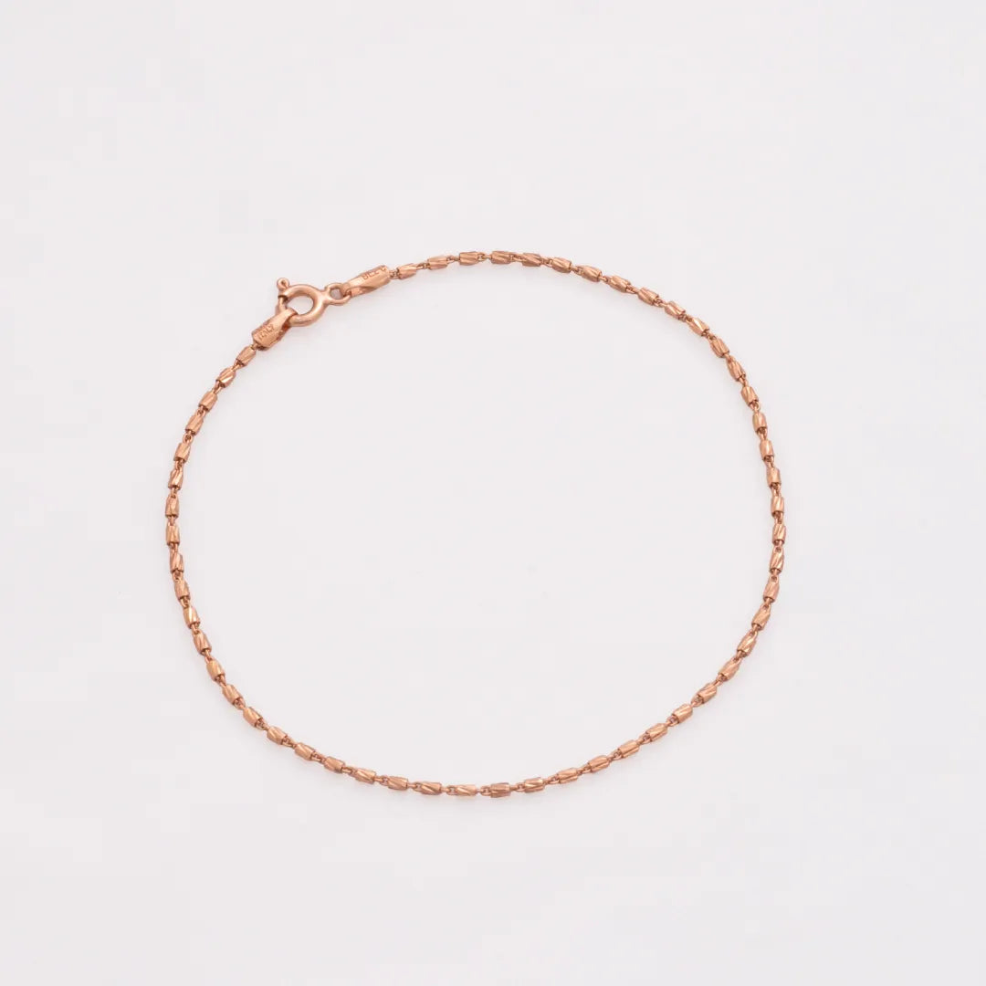 Pulsera canutillos diamantada