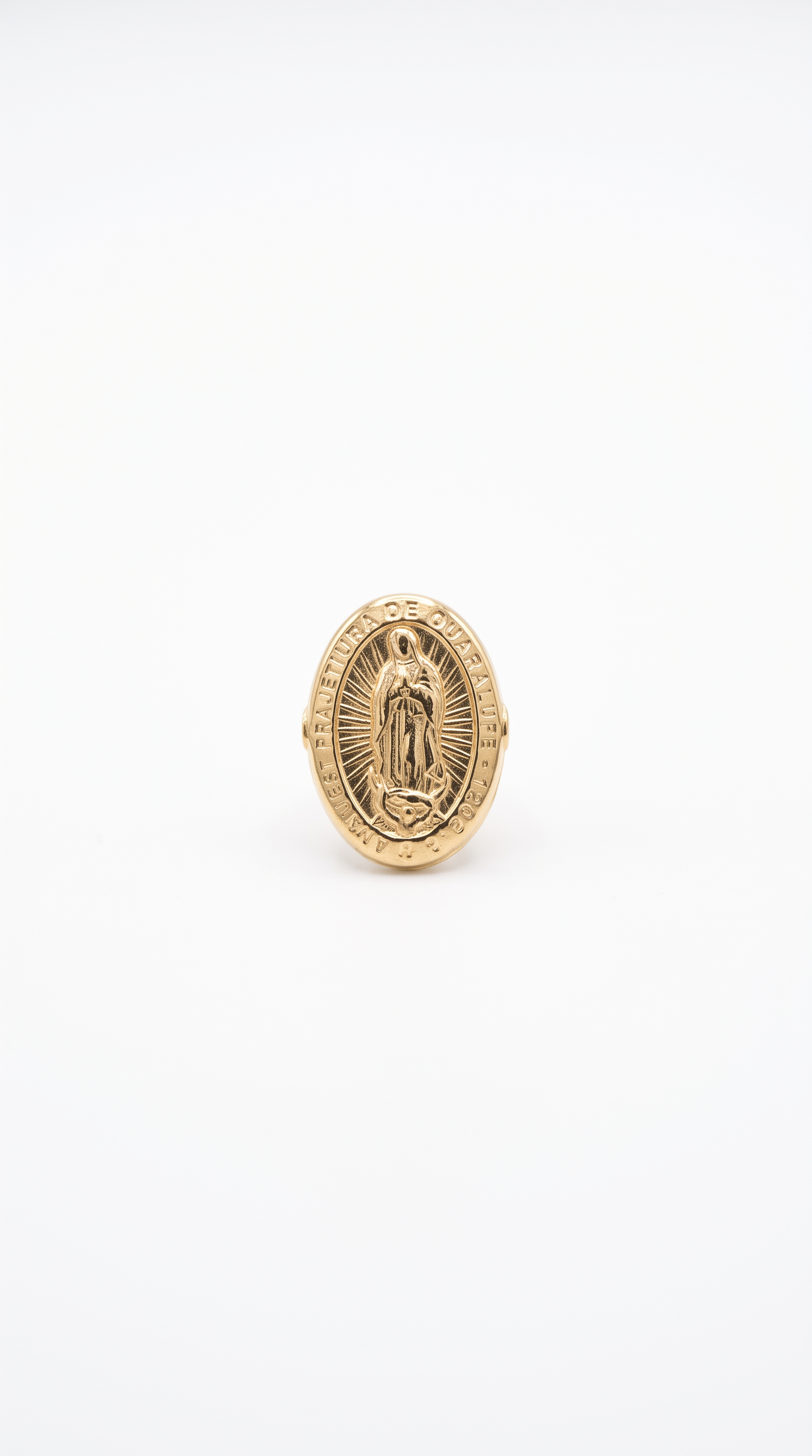 Herraje Virgen de Guadalupe diamantado