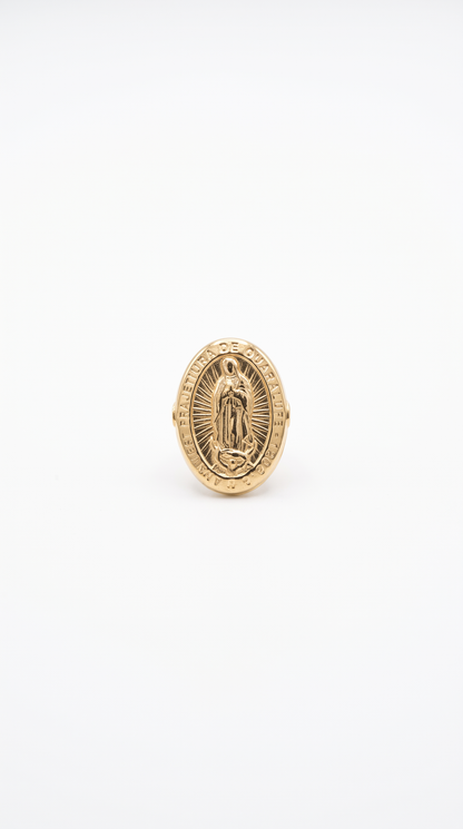 Herraje Virgen de Guadalupe diamantado